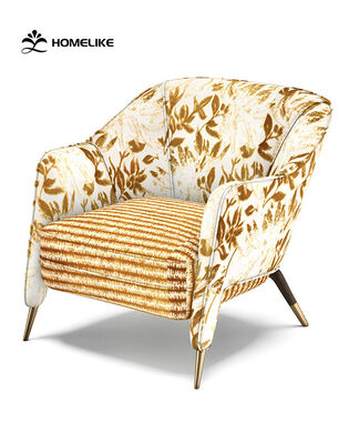 550gsm Liquid Gold Floral Jacquard Velvet - Home Textile Grade