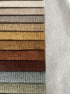100%polyester 350gsm knitted velvet sofa fabric