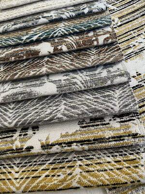 100% Polyester 430gsm Jacquard Woven Sofa Fabric