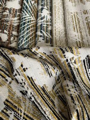 100% Polyester 430gsm Jacquard Woven Sofa Fabric