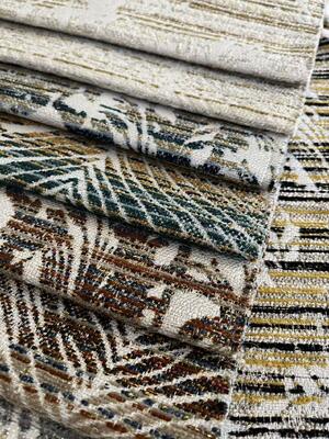 100% Polyester 430gsm Jacquard Woven Sofa Fabric