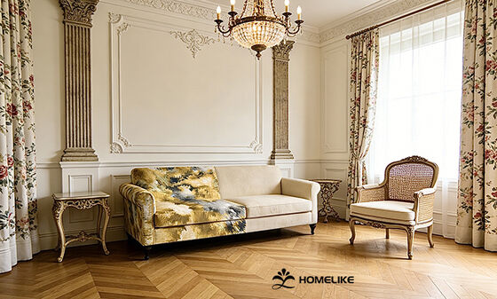 French Impressionist Oil Painting Printing Velvet For Home Textile