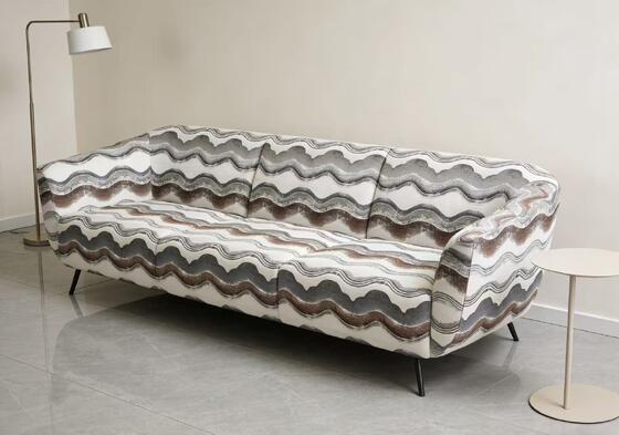 100%Polyester 390GSM Woven Jacquard Fabric For Sofa Curtains