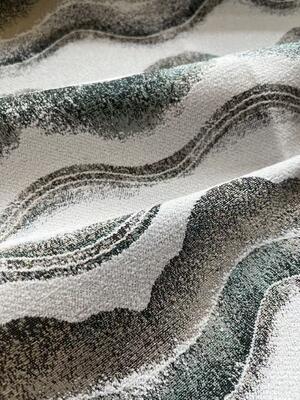 100%Polyester 390GSM Woven Jacquard Fabric For Sofa Curtains