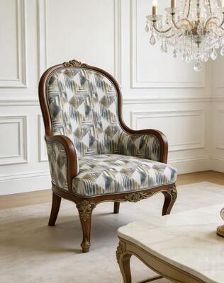 390GSM woven jacquard sofa fabric for home decoration