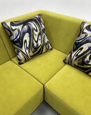 250GSM  abstract digital printing fabric for sofa