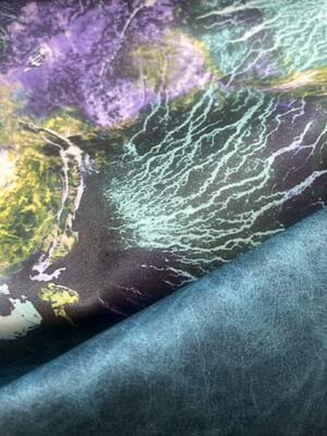 Digital Printing Velvet Fabric For Sofa Pillows