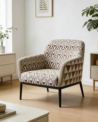 430GSM polyester Gemetry Jacquard Fabric For Home Decoration