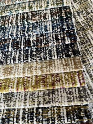 100%Polyester Cut Pile Multi-color Jacquard Velvet Fabric For Sofa