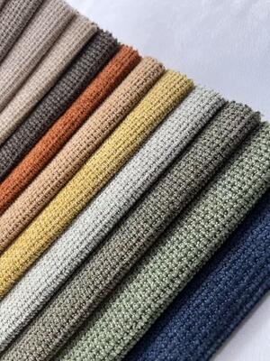 380GSM chenille sofa fabric multi-color fabric for sofa
