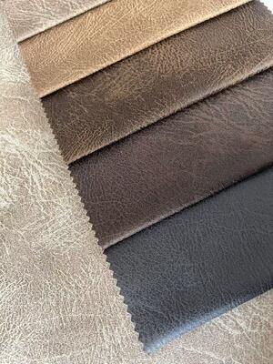 100%Polyester Fuax Leather Heavy Weight Fabric For Sofa