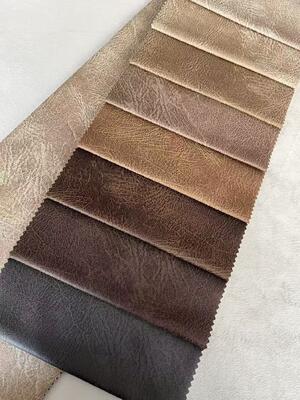 100%Polyester Fuax Leather Heavy Weight Fabric For Sofa