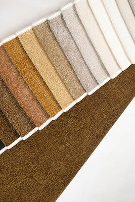 Earth Tone Series Color Woven Jacquard Chenille For Sofa 