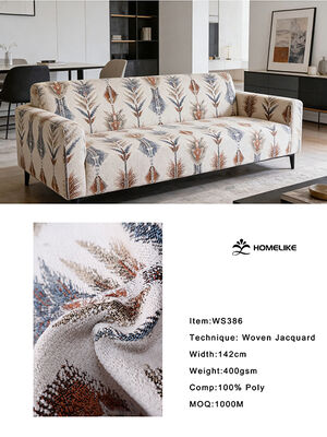 Vintage Arrow American Jacquard Upholstery Fabric