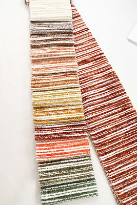 520gsm classic stripes Chenille Fabric for upholstery