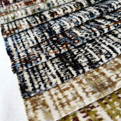 LIXIANG Wholesale New Ink Marks Desgin upholstery Fabric Jacquard in Rolls