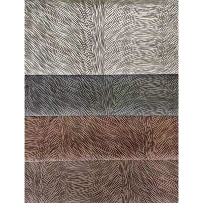 Flame Retardant Burnout Velvet Fabric 100% Polyester For Sofa