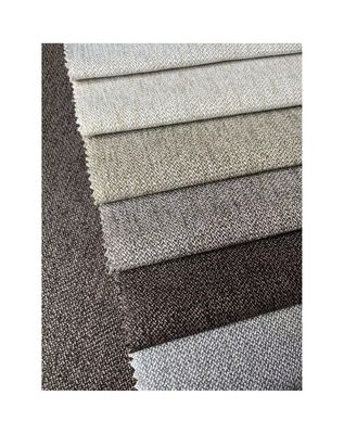 Woven Linen Sofa Fabric Breathable Waterproof For Home Textile