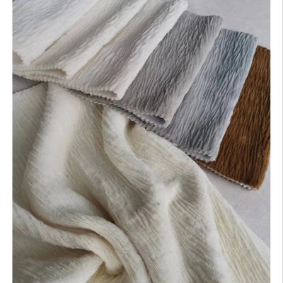 Knitted Luxury Sofa Fabric Shrink Resistant With Customized Color