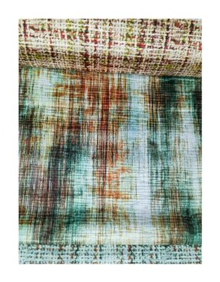 Jacquard Digital Print Fabric Customizable Bonded Style For Sofa Textile