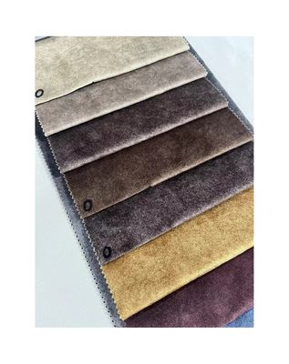 Upholstery Polyester Print Fabric Plain For Sofa Cushion Pillows