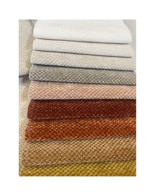 Weave Velvet Sofa Fabric Luxurious Look Cozy Colorful For Upholstery Sofa Fabric Factory