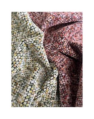 100% Polyester Breathable Textured Chenille Fabric Chenille Furniture Fabric