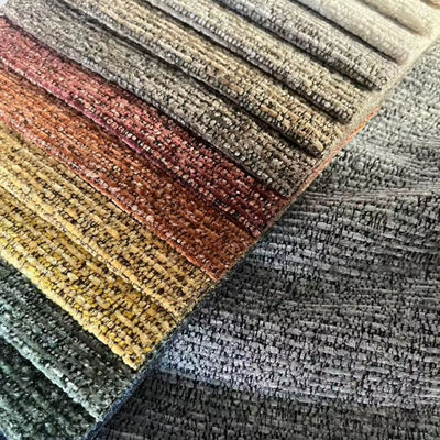 Home Heavyweight Chenille Upholstery Fabric Waterproof For Sofa