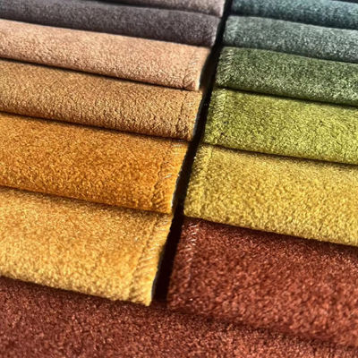 Chenille Velvet Sofa Fabric Stain Resistant For Home Decoration
