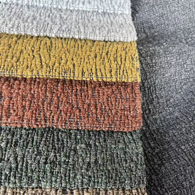 Decorative Waterproof Chenille Fabric Material Chenille Boucle Fabric