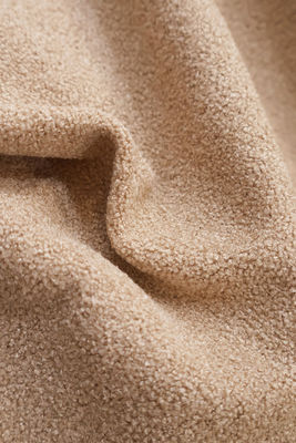 Teddy Fleece Sofa Fabric - 100% Polyester Medium Weight Upholstery Fabric ISO9001 Certified